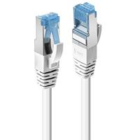 LINDY 47190 RJ45 Netwerkkabel, patchkabel CAT 6A S/FTP 0.30 m Wit Snagless 1 stuk(s) - thumbnail