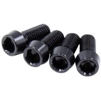 Jrc - bidonhouder boutjes aluminium 4 stuks zwart - thumbnail