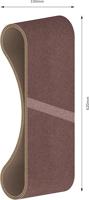 Bosch Accessories 2608606146 Schuurband Korrelgrootte (num) 220 (l x b) 620 mm x 100 mm 3 stuk(s) - thumbnail
