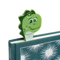 Mondikaarten Flexilight leeslamp dino groen - thumbnail