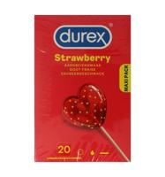 Durex Condooms Aardbeiensmaak - thumbnail