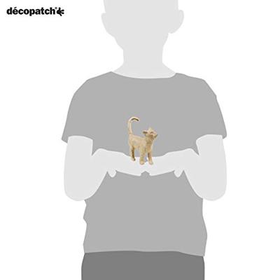 Figuur décopatch kat rechtopstaand 11x3.5x12cm