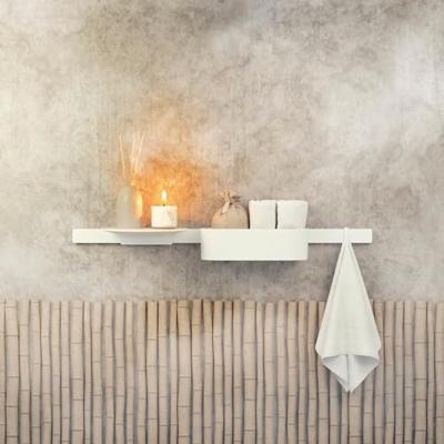 Hansgrohe Planchet WallStoris Mat Wit - thumbnail
