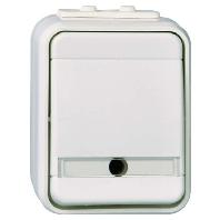 ELSO universele schakelaar 441639 bel. 10A licht/basisgrijs 1 stuk(s) - thumbnail