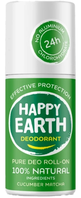 Pure deodorant roll-on cucumber matcha 75 Milliliter