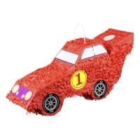 Boland Pinata raceauto rood - thumbnail