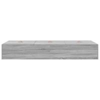 Bedframe Grijs sonoma 200 x 100 x 31.5 cm Bewerkt hout - thumbnail