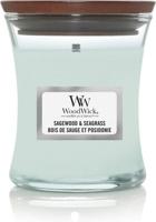 WoodWick mini candle sagewood & seagrass - thumbnail