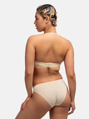 Balconette BH - Strapless - Michelle - Bh met verwijderbare bandjes - Wit - Zwart - Huidskleur