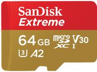 Sandisk microSDXC geheugenkaart - 64GB - Extreme - thumbnail