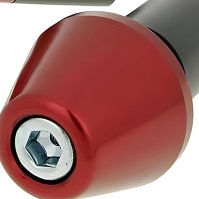 Vicma Handlebar plugs 17.5 mm red, 656rj