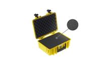 B & W International Outdoor-koffer outdoor.cases Typ 4000 16.6 l (b x h x d) 420 x 325 x 180 mm Geel 4000/Y/SI - thumbnail