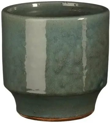 Mica Decorations bloempot Diaz rond 15x15cm groen