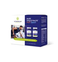 Vitakruid Multi Dag & Nacht Man Sport 100% Vegan 2 x 30 - thumbnail