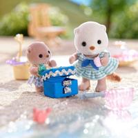 Sylvanian Families 5804 zeeotter zussen splashy snorkel set - thumbnail