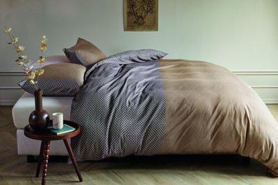Beddinghouse Beddinghouse Dekbedovertrek Anani Taupe 200x200/220 cm