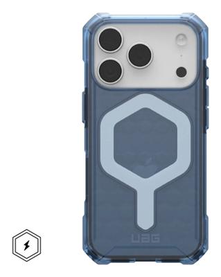 Urban Armor Gear Case Apple iPhone 17 Pro Blauw, Transparant