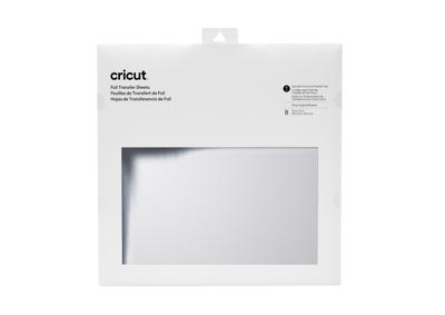 Cricut • transferfolie vel 30x30cm 8 vel zilver