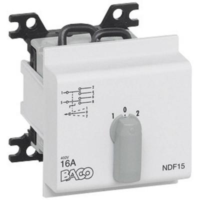 BACO NDF09 Lastscheidingsschakelaar 16 A 2 x 30 ° Grijs 1 stuk(s) Piece