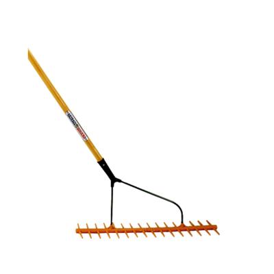 Hooihark dubbel getand schuin met steel