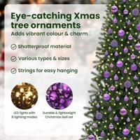 Kunstkerstboom met 300 LED met standaard Groen 180 cm PE en PVC - thumbnail