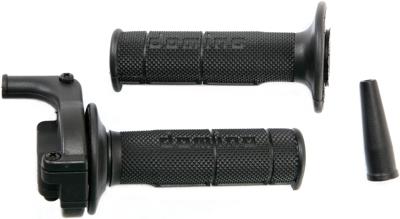 Domino gasgriffarmatur throttle grips alu sw 1-pull,handleg
