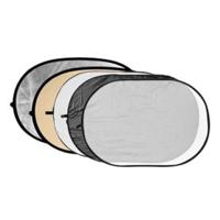 Godox reflectieschermen 5-in-1 Soft Gold, Silver, Black, White, Translucent - 100x150cm - thumbnail