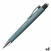 Vulpotlood Faber-Castell Poly Matic Grijs 0,7 mm (5 Stuks) - thumbnail