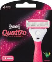 Wilkinson Wilkinson Navulmesjes Quattro For Women - 6 Stuks - thumbnail