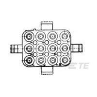 TE Connectivity 1-163032-0 Inhoud: 1 stuk(s) Bag - thumbnail