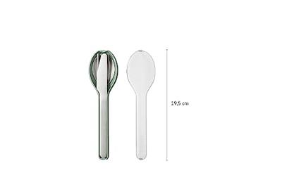Bestekset Ellipse 3-delig Vivid blue Mepal - Mepal