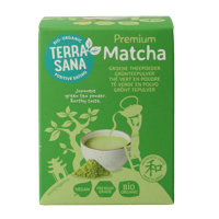 TerraSana Matcha premium groene thee bio 30 Gram - thumbnail