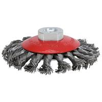 KS TOOLS Ks-tools ronde borstel round brush with hole ks-tools m14x2, d=100mm - thumbnail