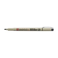Fineliner sakura pigma graphic 2 2.0mm zwart - thumbnail