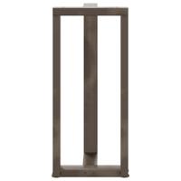 Bartafelpoten 2 st T-vormig 40x35x(90-91) cm staal naturel - thumbnail