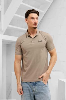 EA7 Emporio Armani 8NPF16 Polo Heren Beige - Maat XL - Kleur: Beige | Soccerfanshop EA7 Emporio Armani 8NPF16 Polo Heren Beige - Maat XL - Kleur: Beige | Soccerfanshop