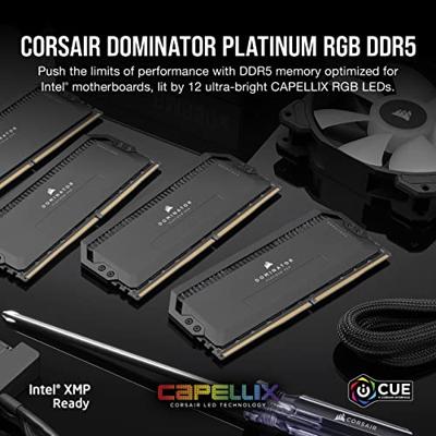 Corsair CMT32GX5M2B6400C32 Werkgeheugenmodule voor PC DDR5 32 GB 2 x 16 GB 6400 MHz 288-pins DIMM CL32 CMT32GX5M2B6400C32 Corsair CMT32GX5M2B6400C32 Werkgeheugenmodule voor PC DDR5 32 GB 2 x 16 GB 6400 MHz 288-pins DIMM CL32 CMT32GX5M2B6400C32