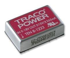 TracoPower TEN 8-1223 DC/DC-converter, print 12 V/DC 15 V/DC, -15 V/DC 265 mA 8 W Aantal uitgangen: 2 x Inhoud 1 stuk(s)