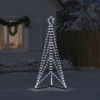 VidaXL Led-kerstboom 363 leds koud wit 182 cm - thumbnail