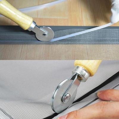 Houten metalen scherm venster spline roller gaas wiel venster install tool