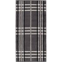 Cawö Cawö Noblesse Check Handdoek 50x100 anthrazit - thumbnail