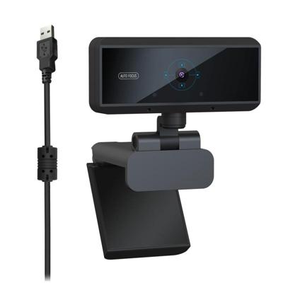 HXSJ S3 500W 1080P verstelbare 180 graden HD automatische scherpstelling PC camera met microfoon (zwart)