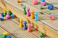 Tickit Houten Figuren Regenboog - thumbnail