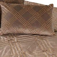 PTMD sprei plaid cerine bruin 240 x 220 cm | 2 stuks - thumbnail