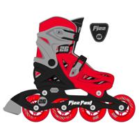 Street Surfing Fizz Fast Inline Skates M 35-38 Rood/Zwart - thumbnail