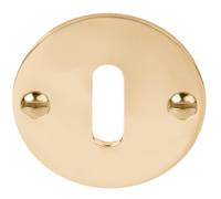 Formani Lazaro Rosa-Violan BOSCO LZBN50 sleutelplaatje - messing ongelakt - thumbnail