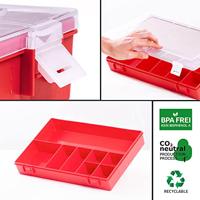 Hünersdorff Assortimentsdoos (l x b x h) 335 x 225 x 55 mm Aantal vakken: 8 Vaste onderverdeling Inhoud 1 stuk(s) - thumbnail