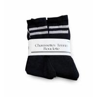 Tennis sokken - Chaussettes Tennis Bouclette - Zwart - 10-Pack - thumbnail