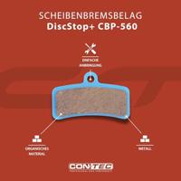 CONTEC schijfremblok "discstop+ cbp-560" ct disc brake pads cbp-560 organic - thumbnail