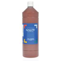 Gallery plakkaatverf, flacon van 1 l, donkerbruin - thumbnail